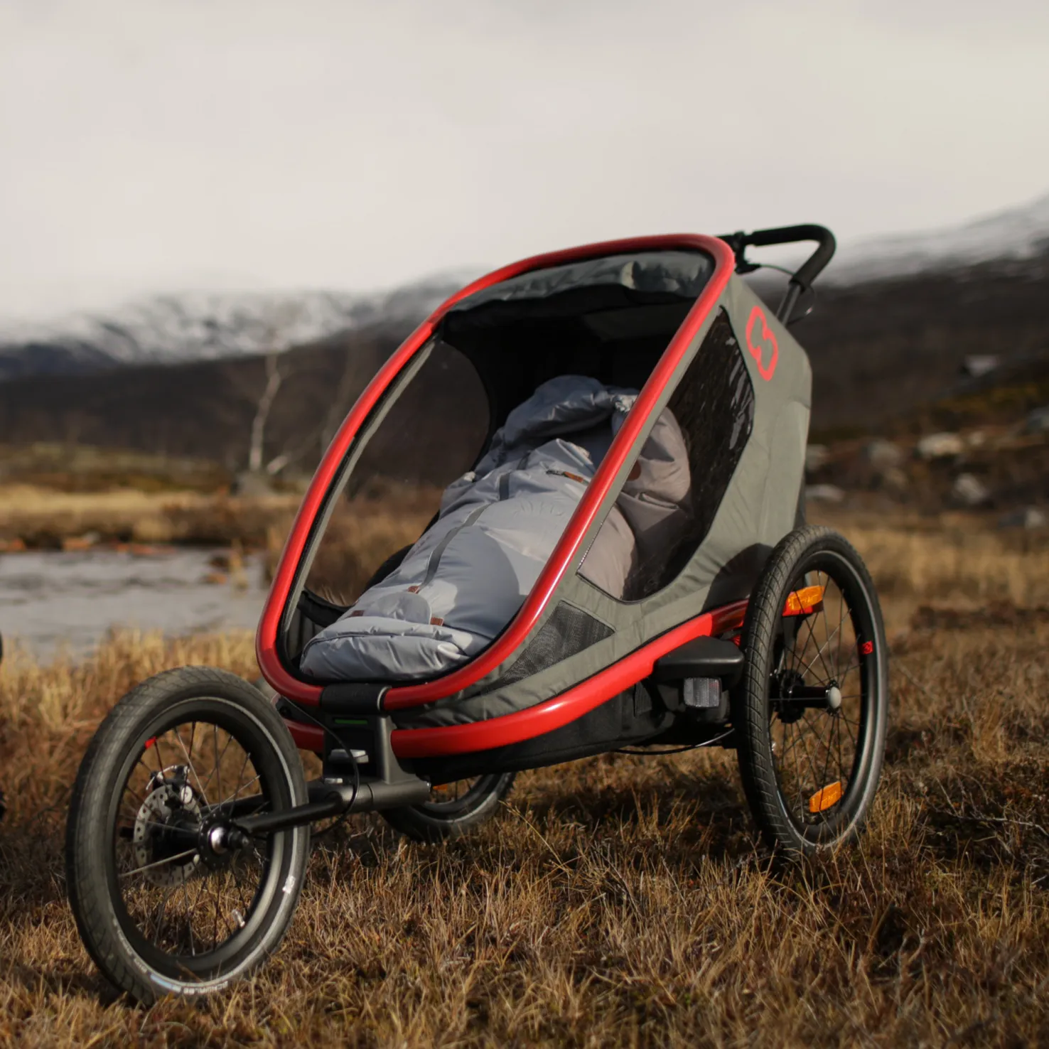 Adjustable jogger kit outback, juoksupyörä - Tarvikkeet Kuljetuskärryihin - Adjustable jogger kit outback, juoksupyörä