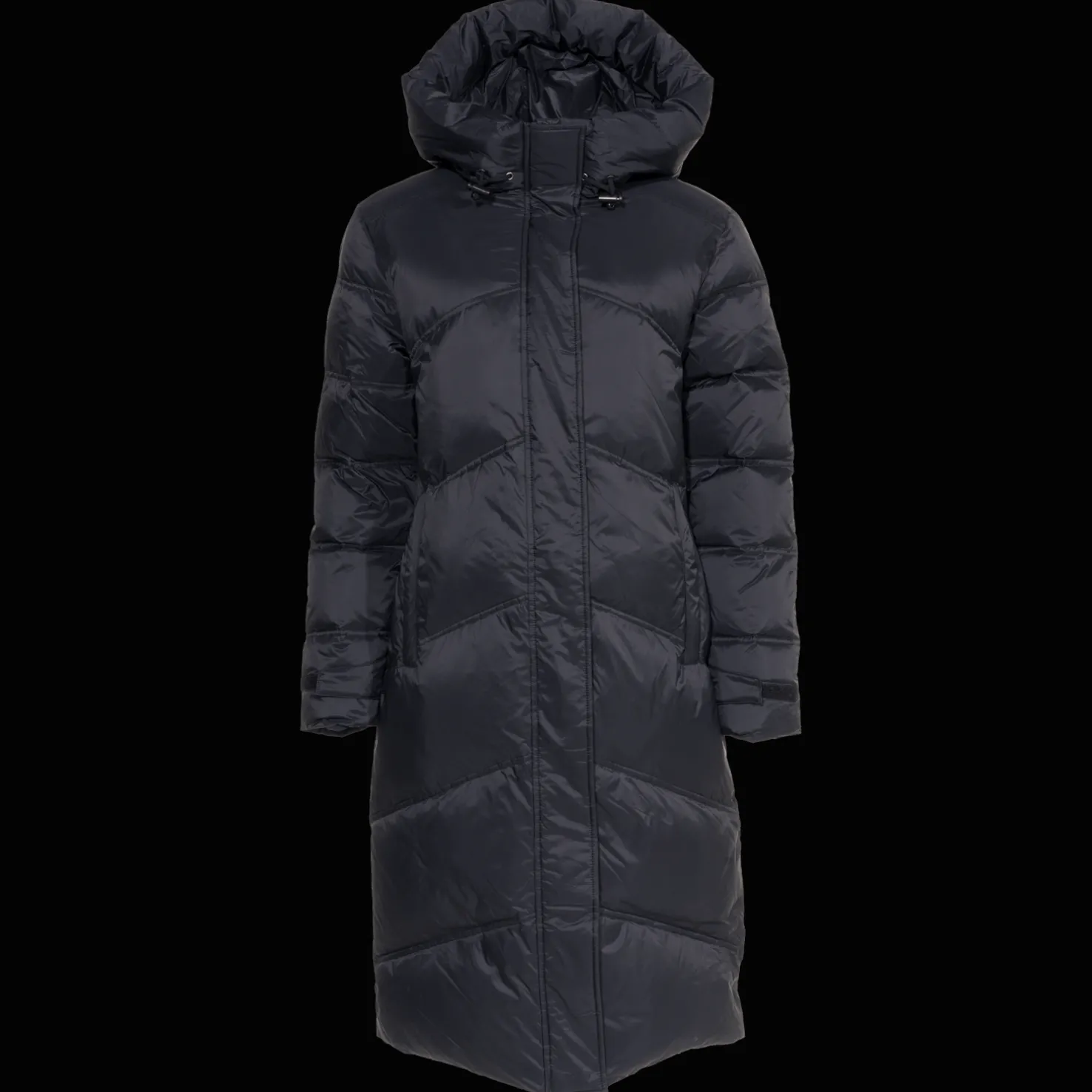 Barentsburg Recycled Long Down Parka, naisten parka - Talvitakit - Barentsburg Recycled Long Down Parka, naisten parka