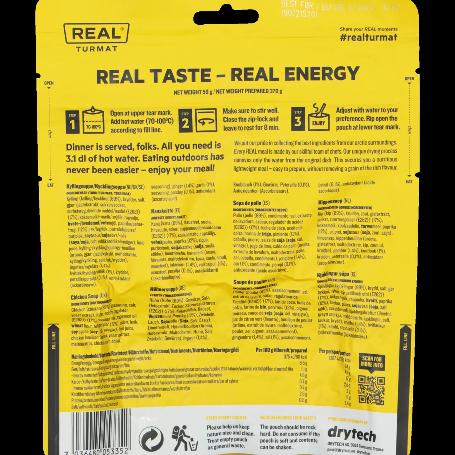 Chicken soup, retkiruoka - Retkiruoat Ja -Muonat - Chicken soup, retkiruoka