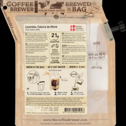 Colombia 2 Cup Coffee, Medium strong, Medium dark roast, kahvipussi - Retkiruoat Ja -Muonat - Colombia 2 Cup Coffee, Medium strong, Medium dark roast, kahvipussi