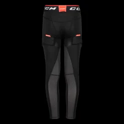 COMPRESSION PANT WITH JOCK/GEL YT, kompressiohousut nuoret - Alusasut Jääkiekkoon - COMPRESSION PANT WITH JOCK/GEL YT, kompressiohousut nuoret