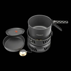 Cooking Kit W/Alchol Burner, retkikeitin spriipolttimella - Retkikeittimet - Cooking Kit W/Alchol Burner, retkikeitin spriipolttimella
