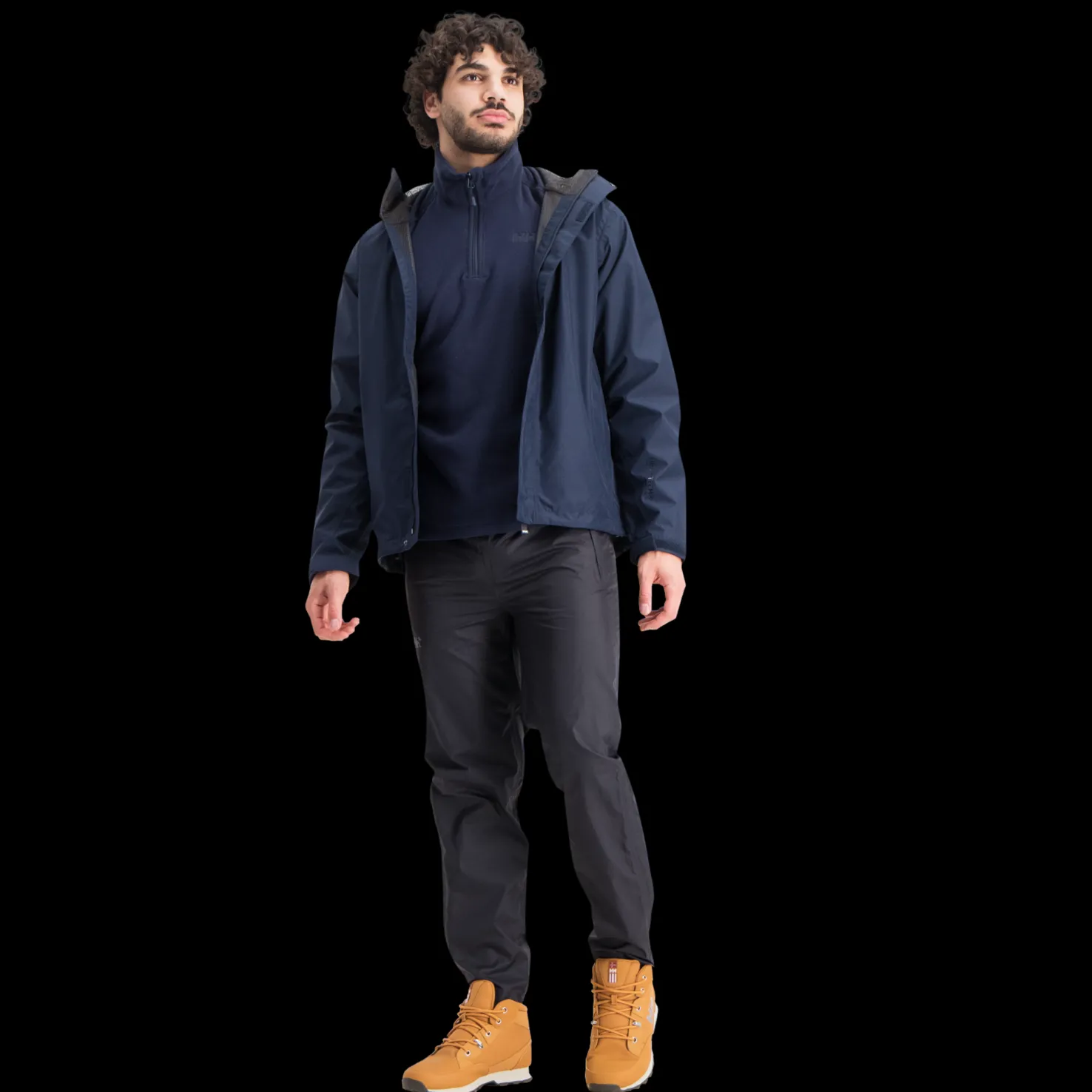 Daybreaker 1/2 Zip Fleece, miesten fleecepusero - Fleecepaidat - Daybreaker 1/2 Zip Fleece, miesten fleecepusero