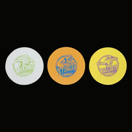 3 Disc Golf Starter Set, aloituspakkaus frisbeegolfiin -  - 3 Disc Golf Starter Set, aloituspakkaus frisbeegolfiin