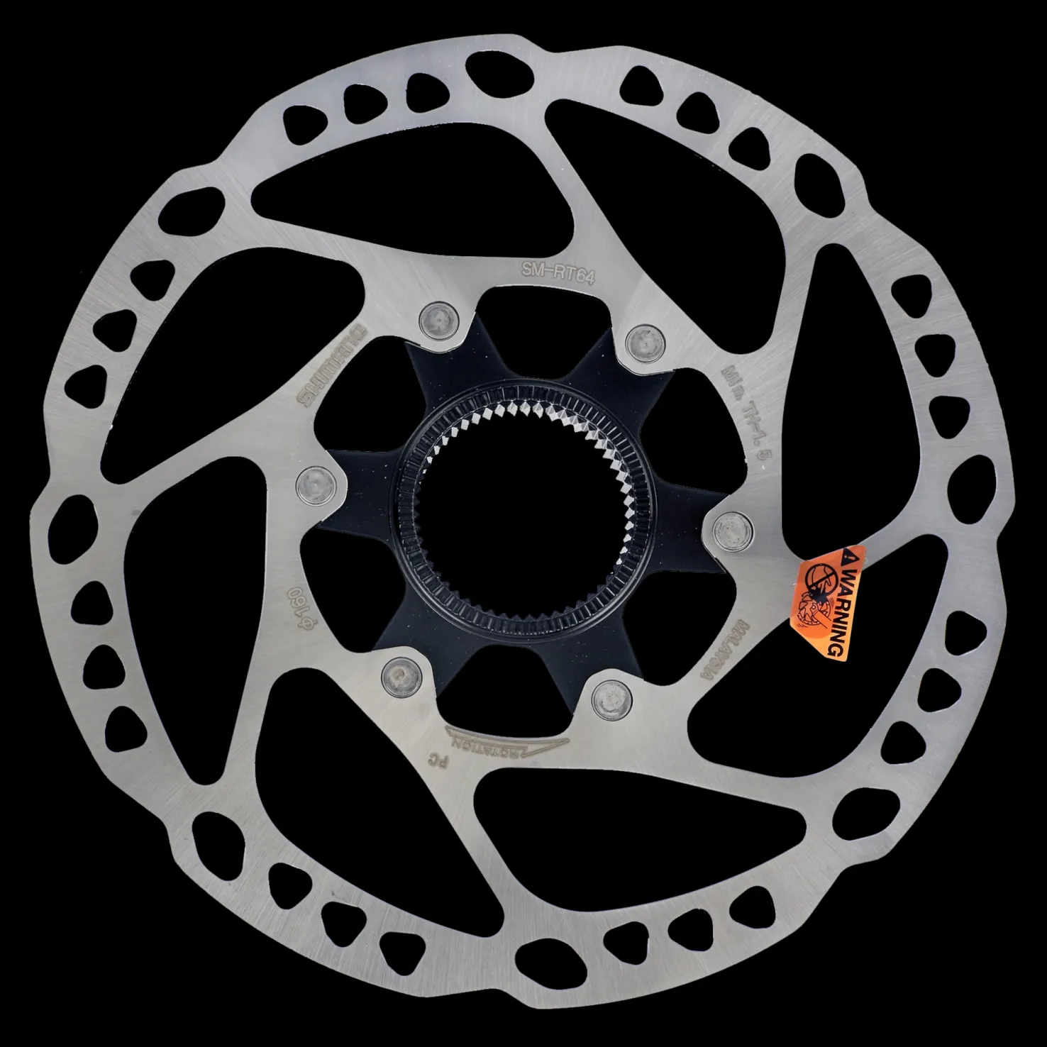 Discbrake rotor Deore 160 mm centerlock, jarrulevy 160 mm - Polkupyörän Jarrut, Jarrupalat Ja Jarrulevyt - Discbrake rotor Deore 160 mm centerlock, jarrulevy 160 mm