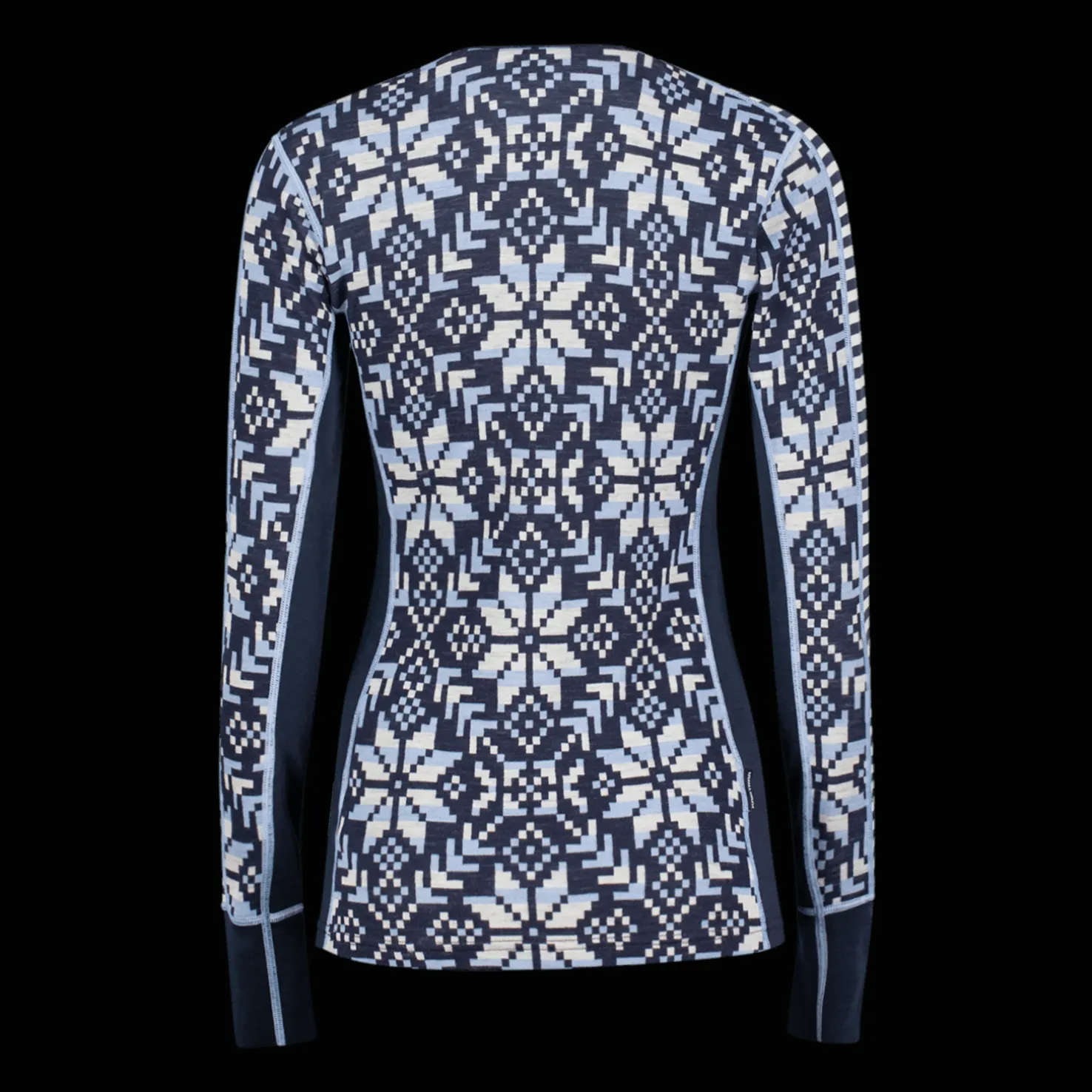 Else Long Sleeve, naisten villapaita - Villakerrastot yläosat naiset - Else Long Sleeve, naisten villapaita