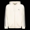 Essential Fleece 3-Stripes Full Zip, miesten huppari - Hupparit - Essential Fleece 3-Stripes Full Zip, miesten huppari