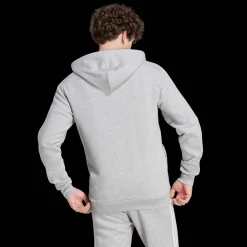 Essential Fleece 3-Stripes Full Zip, miesten huppari - Hupparit - Essential Fleece 3-Stripes Full Zip, miesten huppari