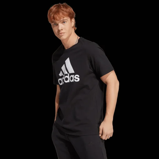 Essential Single Jersey Big Logo T-Shirt, miesten t-paita - Vapaa-Ajan T-Paidat - Essential Single Jersey Big Logo T-Shirt, miesten t-paita