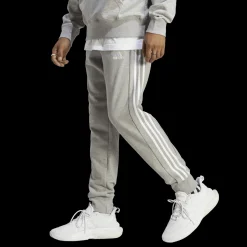 Essentials French Terry 3-Stripes Pant, collegehousut miehille - Vapaa-Ajan Housut - Essentials French Terry 3-Stripes Pant, collegehousut miehille