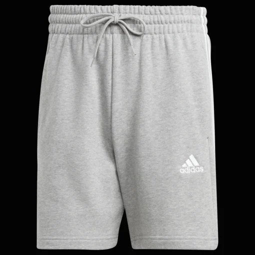 Essentials French Terry 3-Stripes Shorts, miesten shortsit - Vapaa-Ajan Shortsit - Essentials French Terry 3-Stripes Shorts, miesten shortsit