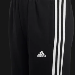 Essentials 3-Stripes Fleece Joggers, nuorten collegehousut - Vapaa-Ajan Housut - Essentials 3-Stripes Fleece Joggers, nuorten collegehousut