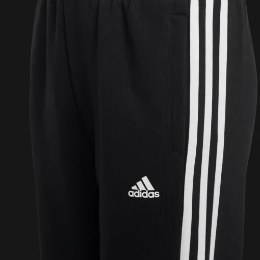 Essentials 3-Stripes Fleece Joggers, nuorten collegehousut - Vapaa-Ajan Housut - Essentials 3-Stripes Fleece Joggers, nuorten collegehousut