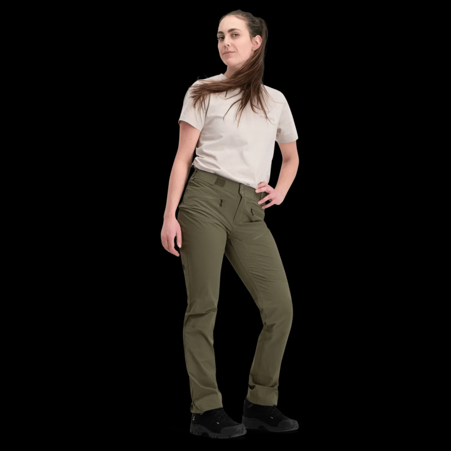 Femund Flex1 Lightweight Pants W, naisten softshellhousut - Softshell Housut - Femund Flex1 Lightweight Pants W, naisten softshellhousut
