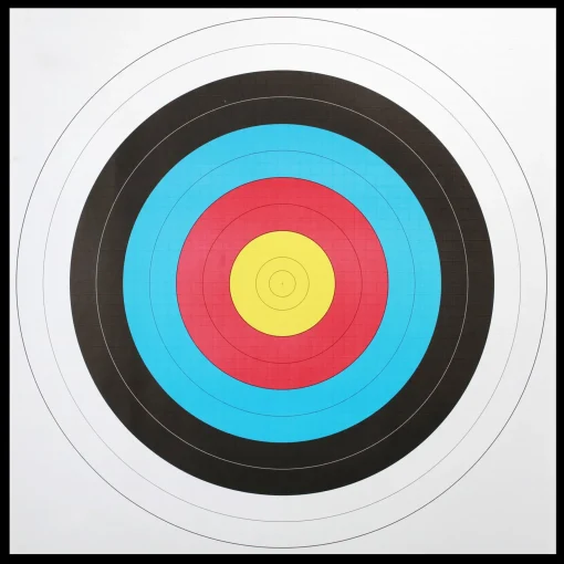 FITA seinäpaperi (taulut) 60cm 10 kpl - Jousiammunta - FITA seinäpaperi (taulut) 60cm 10 kpl