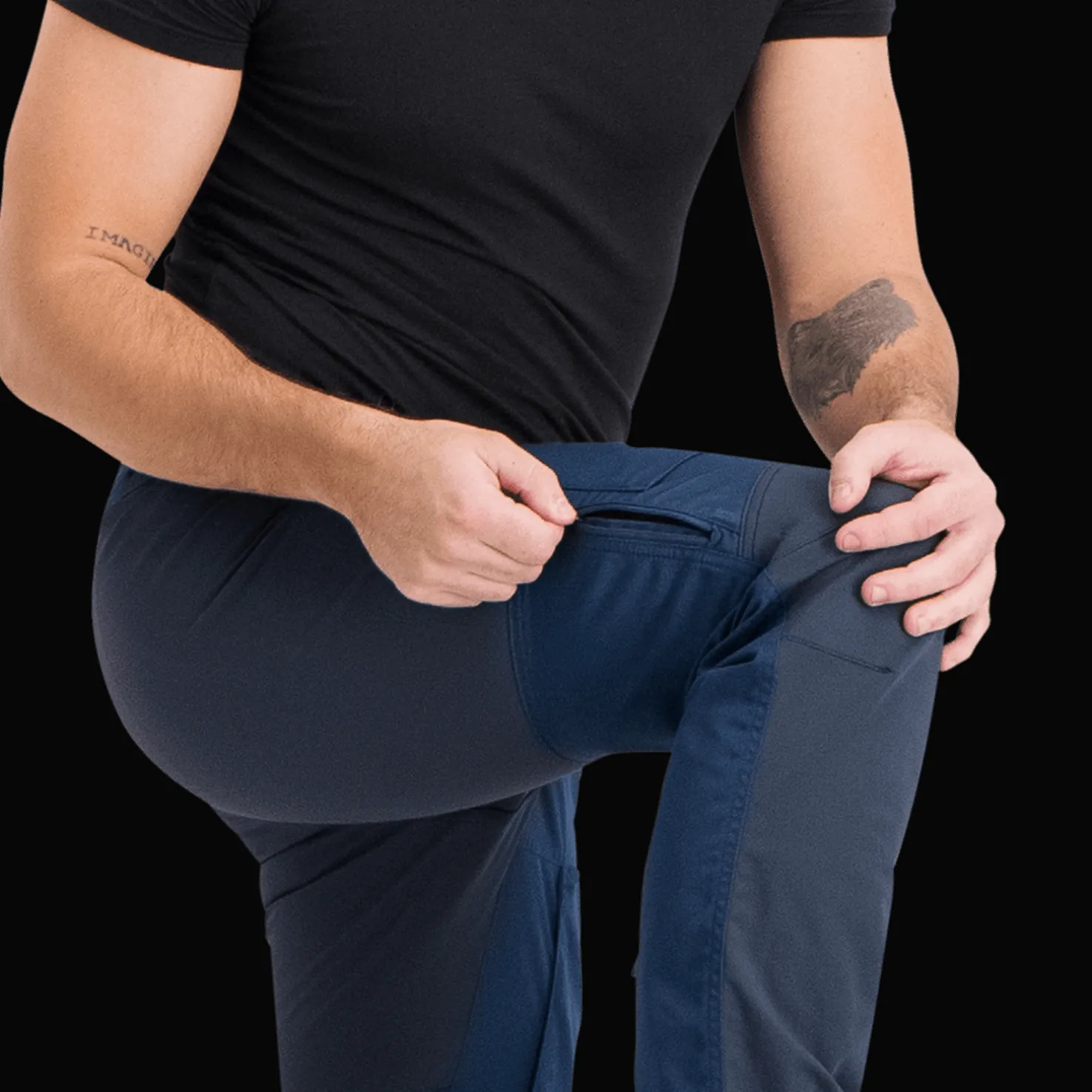 Fulu Traverse Stretch Hybrid Pant, vaellushousut - Ulkoiluhousut - Fulu Traverse Stretch Hybrid Pant, vaellushousut