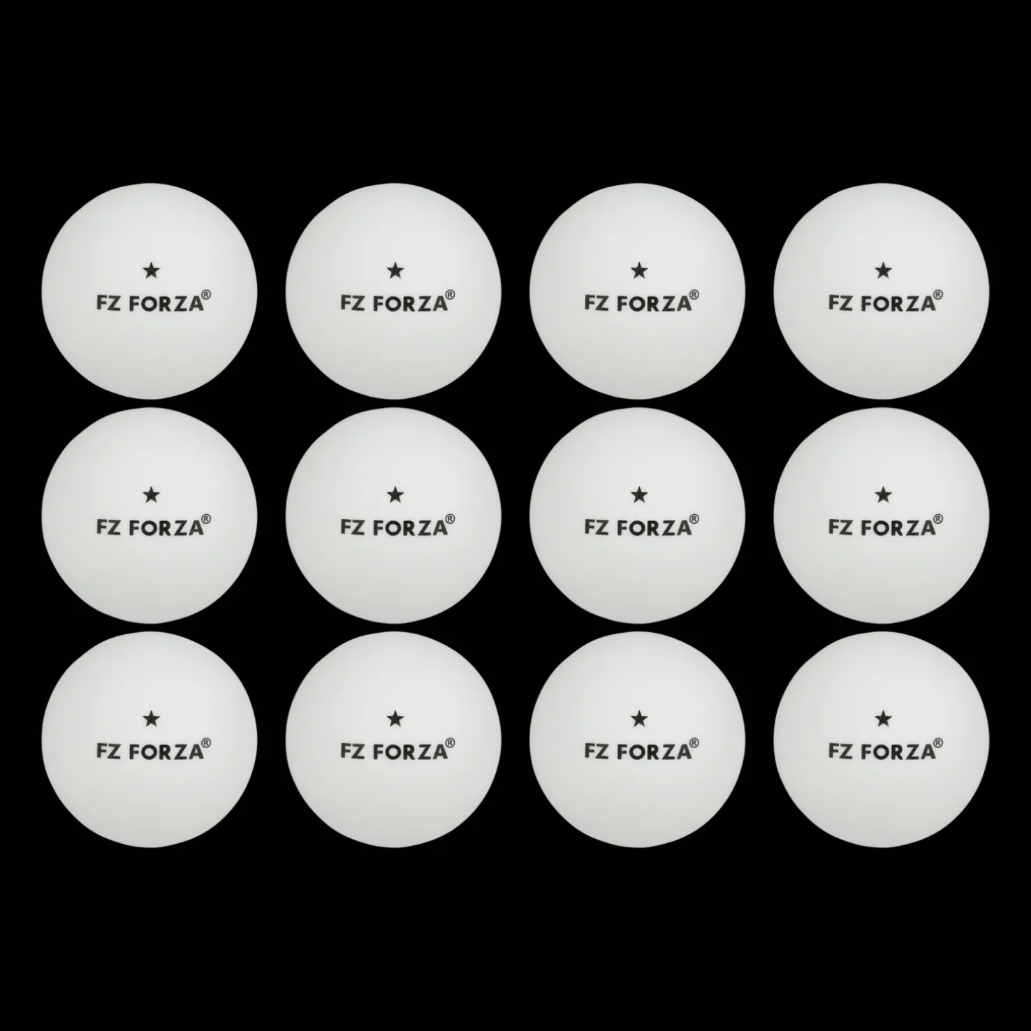 FZ Amaze Table Tennis Ball 1-Star - 12 Pcs, pingispallot - Pingistarvikkeet - FZ Amaze Table Tennis Ball 1-Star - 12 Pcs, pingispallot