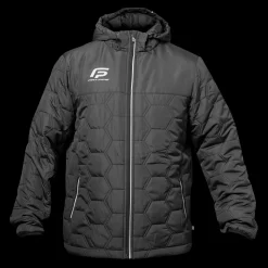 Gibson Hooded Light Padded Jacket, nuorten takki - Salibandyvaatteet - Gibson Hooded Light Padded Jacket, nuorten takki