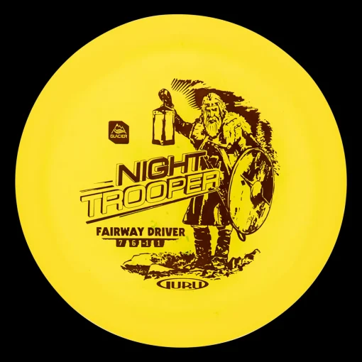 Glacier Line Driver Night Trooper, 170-175g, frisbeegolfkiekko - Frisbeegolf - Glacier Line Driver Night Trooper, 170-175g, frisbeegolfkiekko
