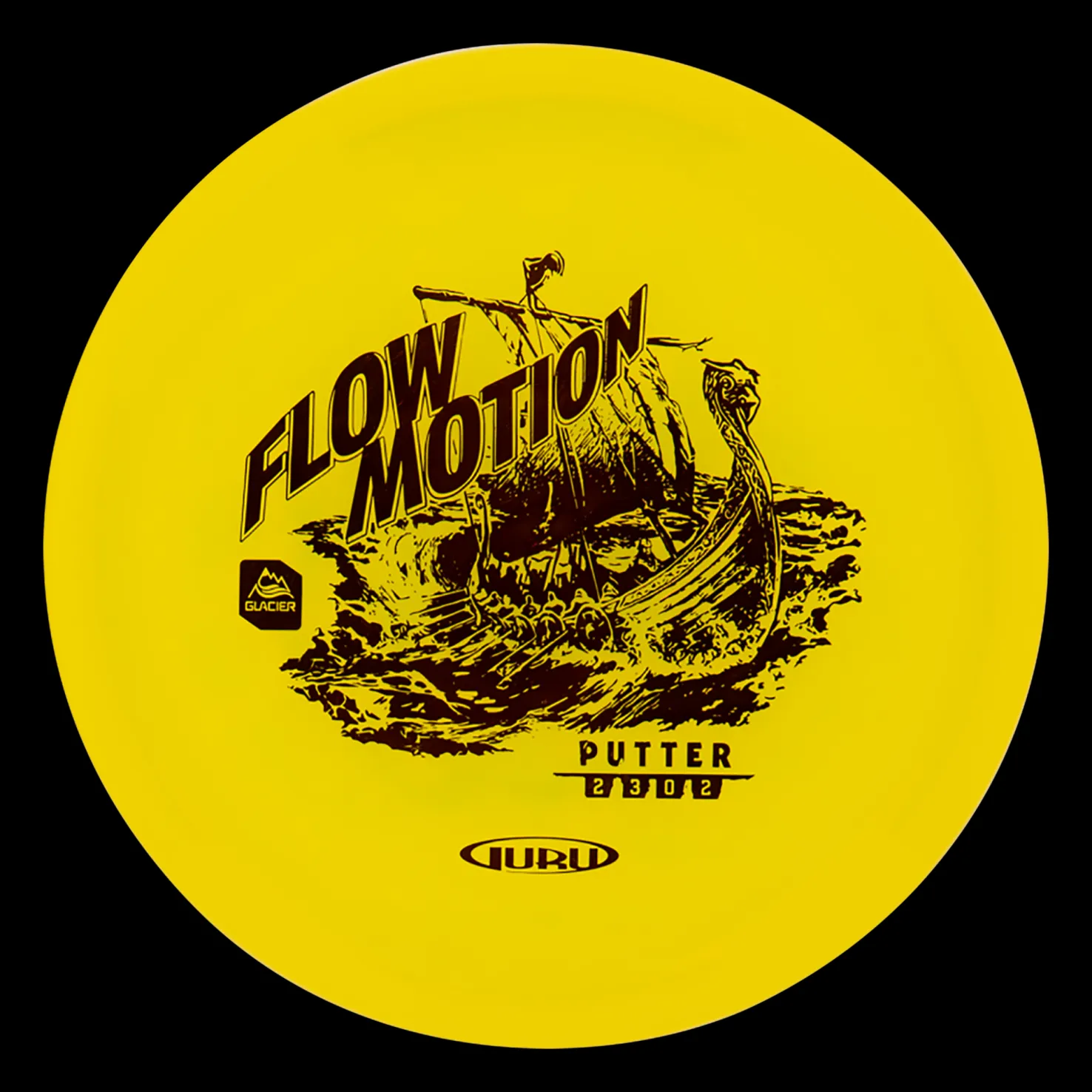 Glacier Line Putter Flow Motion, 170-175g, frisbeegolfkiekko - Frisbeegolf - Glacier Line Putter Flow Motion, 170-175g, frisbeegolfkiekko