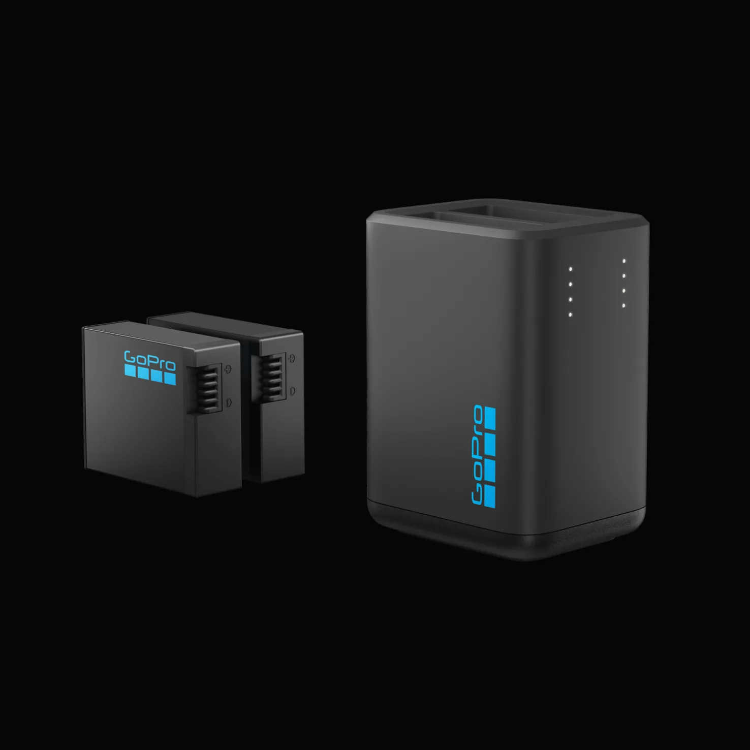 GoPro Dual Battery Charger, GoPro kahden akun Enduro-akkulaturi - Kameroiden lisävarusteet - GoPro Dual Battery Charger, GoPro kahden akun Enduro-akkulaturi