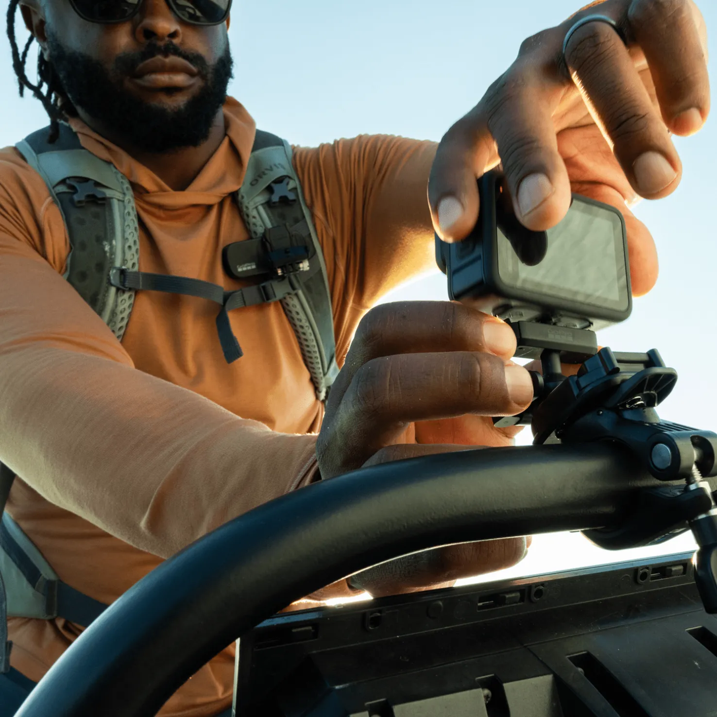 GoPro Magnetic Latch Mount, kiinnike - Kameroiden lisävarusteet - GoPro Magnetic Latch Mount, kiinnike