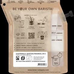 Guatemala 2 Cups Coffee, Medium Roast - Retkiruoat Ja -Muonat - Guatemala 2 Cups Coffee, Medium Roast