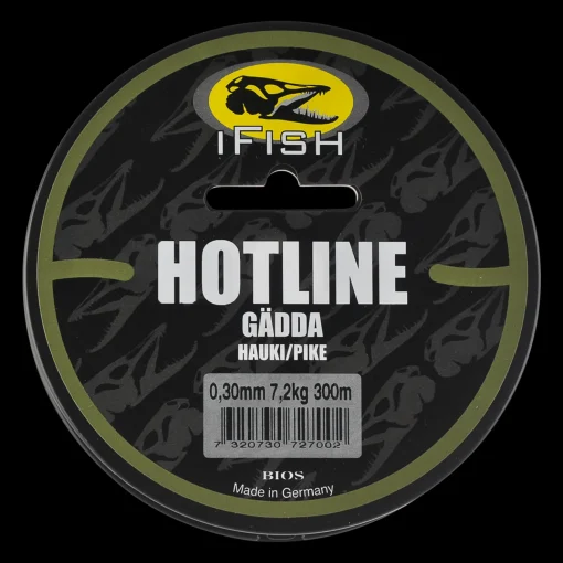 Hot Line, Gädda 200m 0,35mm - Siimat Ja Perukkeet Kalastukseen - Hot Line, Gädda 200m 0,35mm