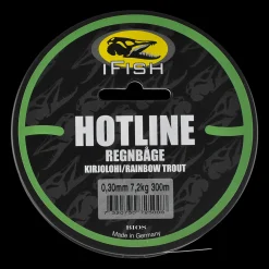 Hot Line, Regnbåge 300m 0,30mm - Siimat Ja Perukkeet Kalastukseen - Hot Line, Regnbåge 300m 0,30mm