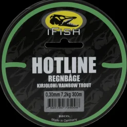 Hot Line, Regnbåge 300m 0,30mm - Siimat Ja Perukkeet Kalastukseen - Hot Line, Regnbåge 300m 0,30mm