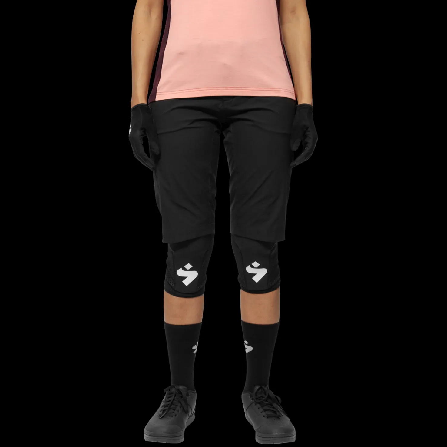 Hunter Slashed Shorts W 24, naisten pyöräilyshortsit - Pyöräilyshortsit - Hunter Slashed Shorts W 24, naisten pyöräilyshortsit