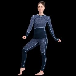 Ida Pants, naisten trikoot - Villakerrastot housut naiset - Ida Pants, naisten trikoot