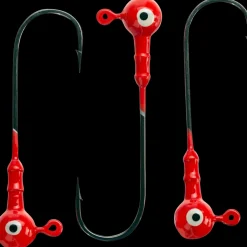 Ifish big game -jigipää, 3 kpl. 12/0 15,0 g fluo.pun. - Kalastustarvikkeet - Ifish big game -jigipää, 3 kpl. 12/0 15,0 g fluo.pun.