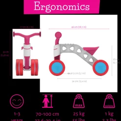 ItsiBitsi, lasten potkupyörä - Potkulaudat - ItsiBitsi, lasten potkupyörä