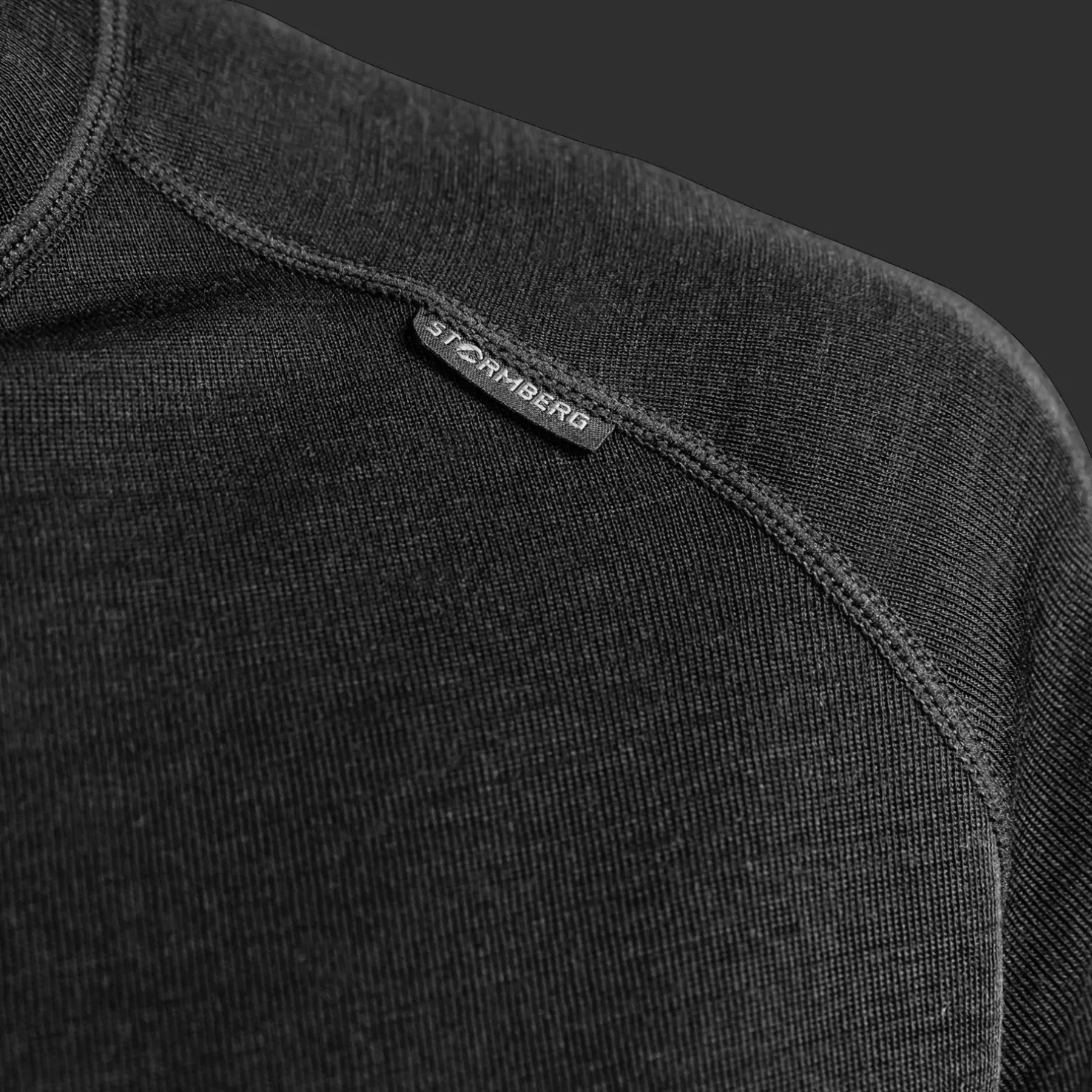 Kebnekaise Wool Tee, miesten villapaita - Villakerrastot yläosat miehet - Kebnekaise Wool Tee, miesten villapaita