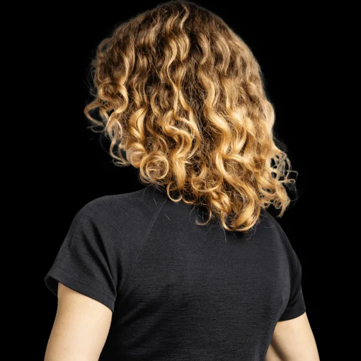Kebnekaise Wool Tee W - Villakerrastot yläosat naiset - Kebnekaise Wool Tee W