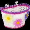 Kids Bike Basket w/flower - Pyörälaukut ja korit - Kids Bike Basket w/flower