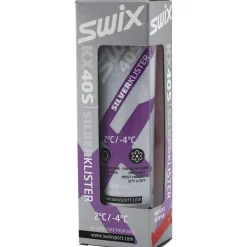 Klister KX40S Silver -4C to 2C 24/25, liisteri 55 g - Pitovoiteet Suksiin - Klister KX40S Silver -4C to 2C 24/25, liisteri 55 g