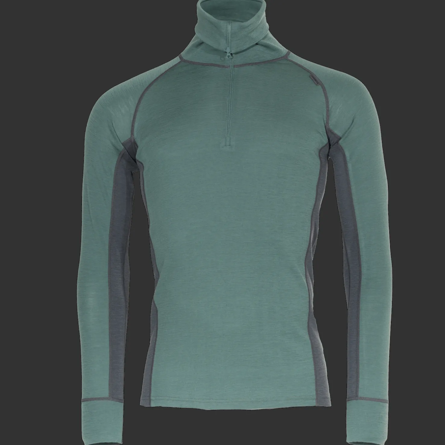 Laajias Merino Wool Polo Zip, miesten villapaita - Villakerrastot yläosat miehet - Laajias Merino Wool Polo Zip, miesten villapaita