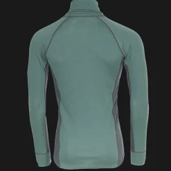 Laajias Merino Wool Polo Zip, miesten villapaita - Villakerrastot yläosat miehet - Laajias Merino Wool Polo Zip, miesten villapaita