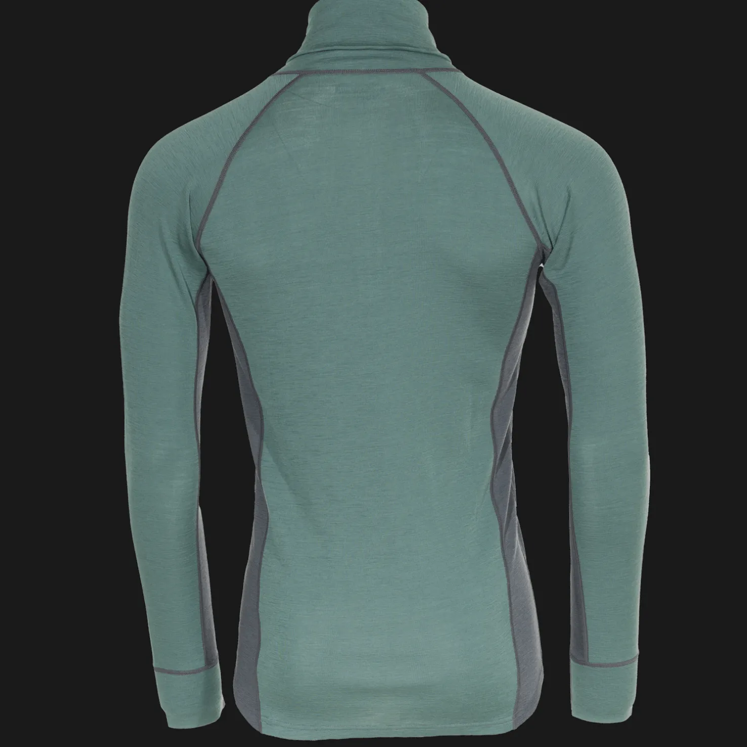 Laajias Merino Wool Polo Zip, miesten villapaita - Villakerrastot yläosat miehet - Laajias Merino Wool Polo Zip, miesten villapaita