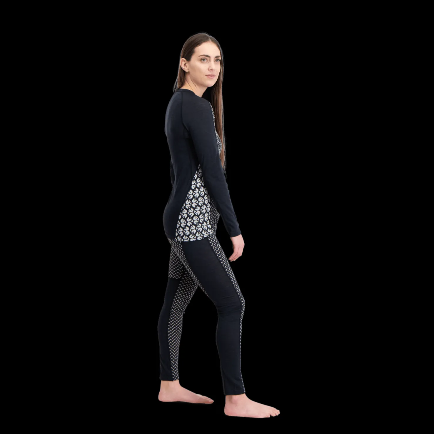 Lekker Pants, naisten villaiset kerrastohousut - Villakerrastot housut naiset - Lekker Pants, naisten villaiset kerrastohousut