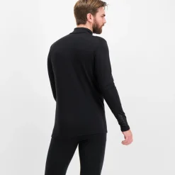 Lifa Merino Midweight 1/2 Zip, miesten villakerrastopaita - Villakerrastot yläosat miehet - Lifa Merino Midweight 1/2 Zip, miesten villakerrastopaita