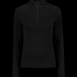 Lifa Merino Midweight 1/2 Zip, naisten villapaita - Villakerrastot yläosat naiset - Lifa Merino Midweight 1/2 Zip, naisten villapaita