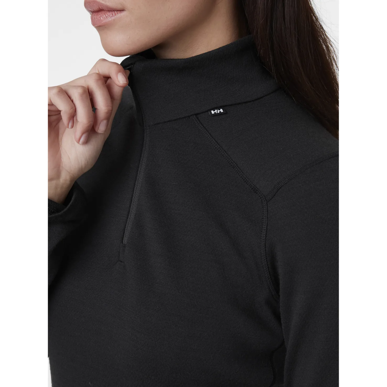 Lifa Merino Midweight 1/2 Zip, naisten villapaita - Villakerrastot yläosat naiset - Lifa Merino Midweight 1/2 Zip, naisten villapaita