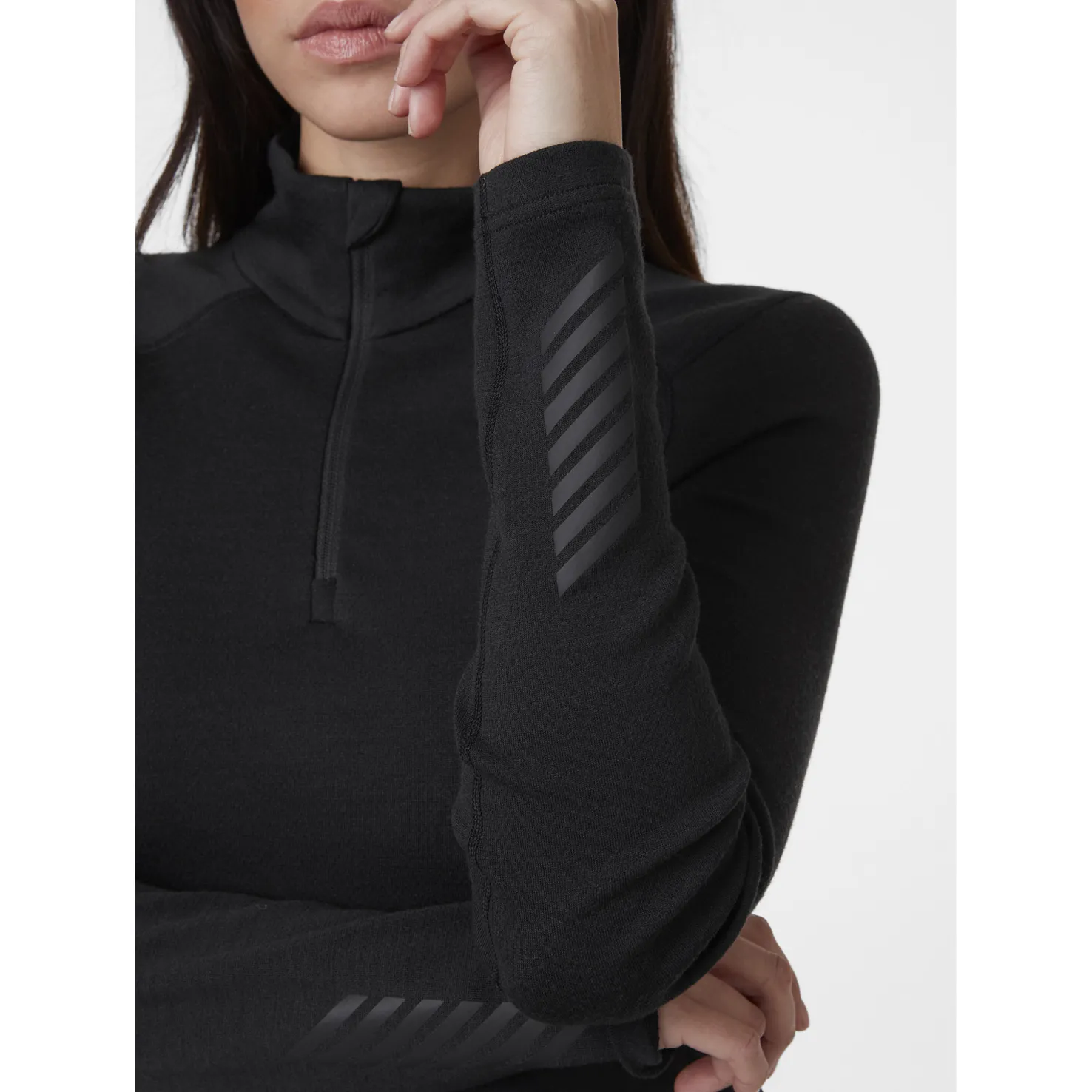 Lifa Merino Midweight 1/2 Zip, naisten villapaita - Villakerrastot yläosat naiset - Lifa Merino Midweight 1/2 Zip, naisten villapaita