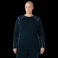 LIFA Merino Midweight Crew Plus, naisten villapaita - Villakerrastot yläosat naiset - LIFA Merino Midweight Crew Plus, naisten villapaita