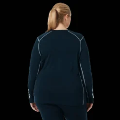 LIFA Merino Midweight Crew Plus, naisten villapaita - Villakerrastot yläosat naiset - LIFA Merino Midweight Crew Plus, naisten villapaita