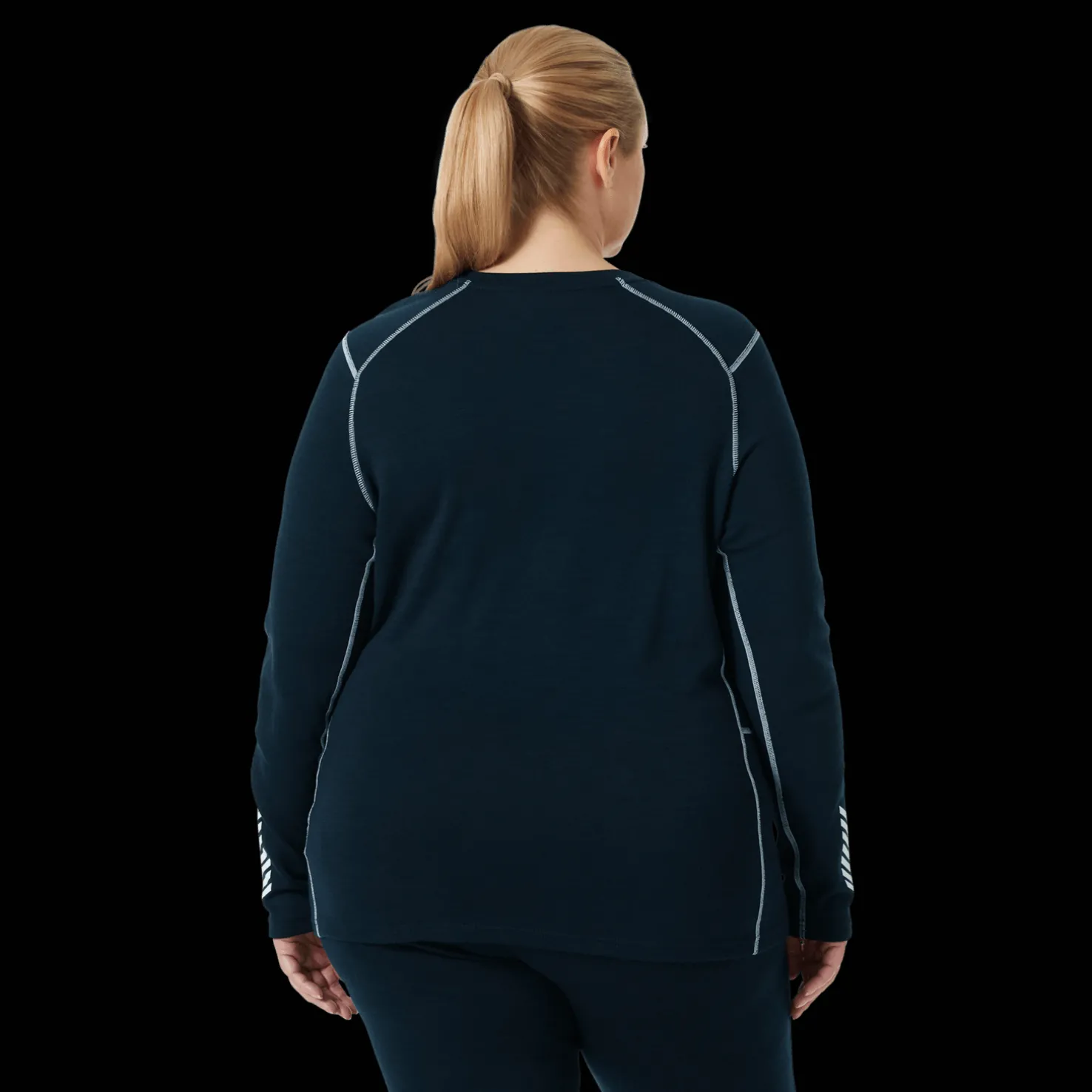 LIFA Merino Midweight Crew Plus, naisten villapaita - Villakerrastot yläosat naiset - LIFA Merino Midweight Crew Plus, naisten villapaita