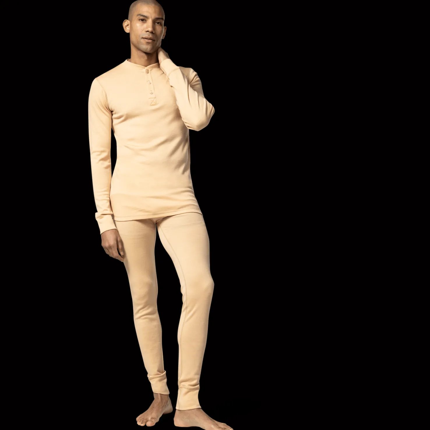 Logan Wool Grandpa Shirt, vaarinpaita merinovillaa - Kauluspaidat Ja Flanellipaidat - Logan Wool Grandpa Shirt, vaarinpaita merinovillaa